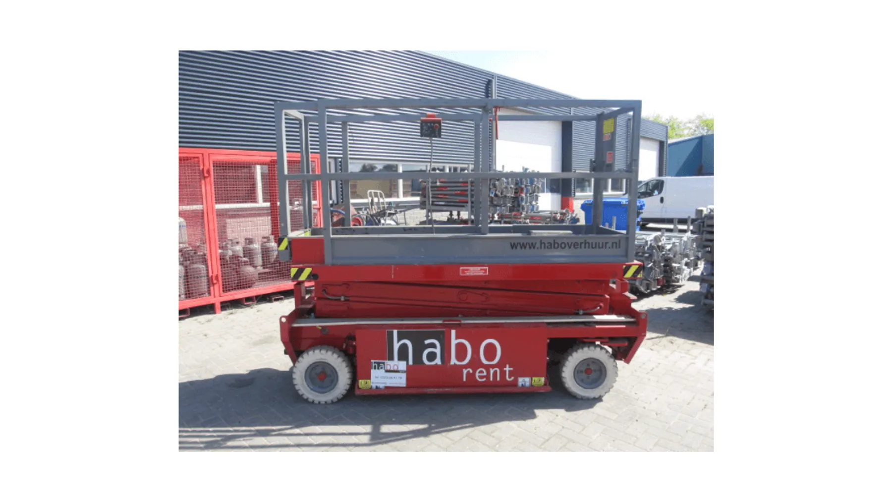 Schaarhoogwerker 8.4 meter Cover
