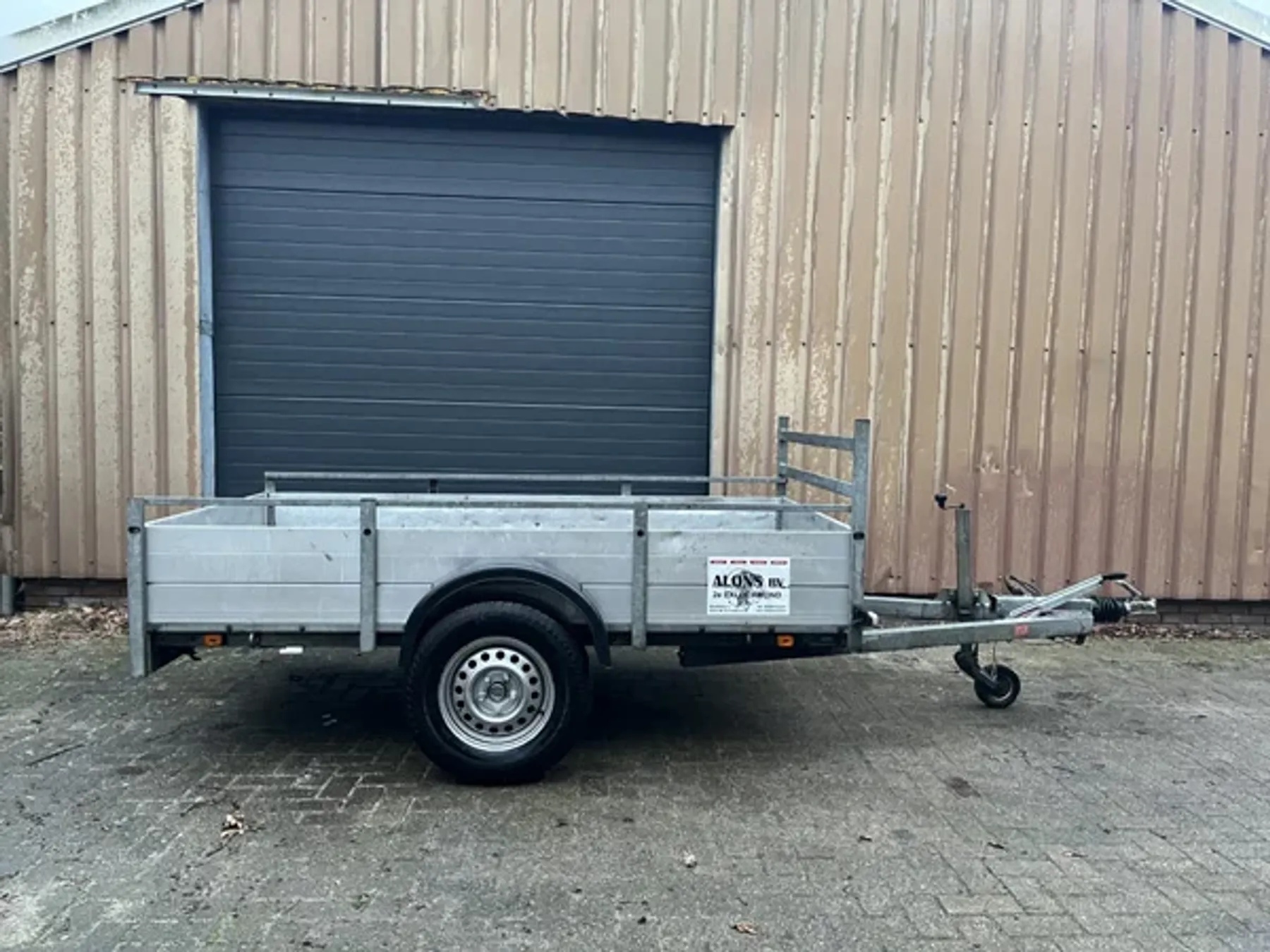 Aanhangwagen enkel as geremd Cover