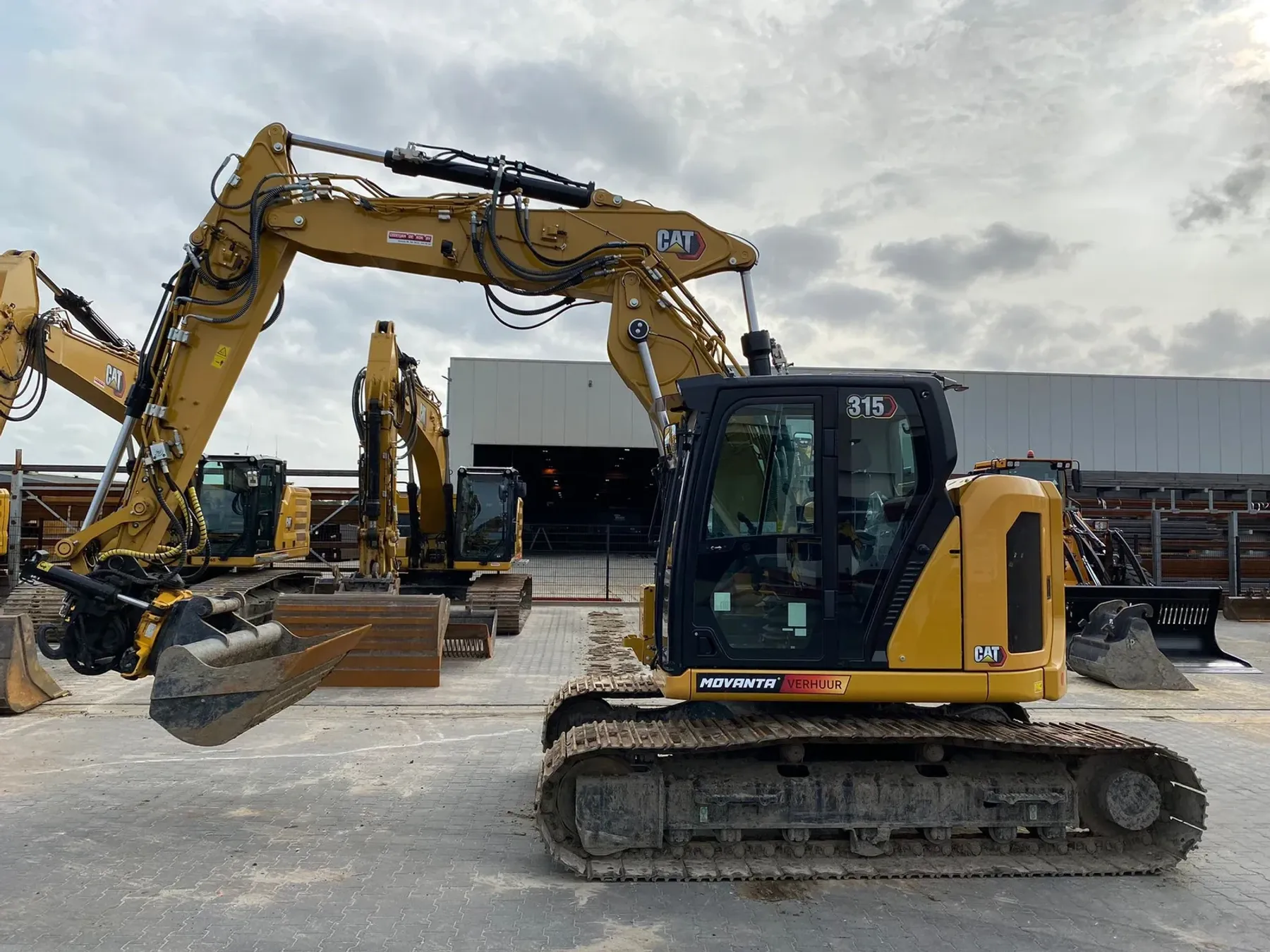 CAT315 2PB Met Engcon Cover