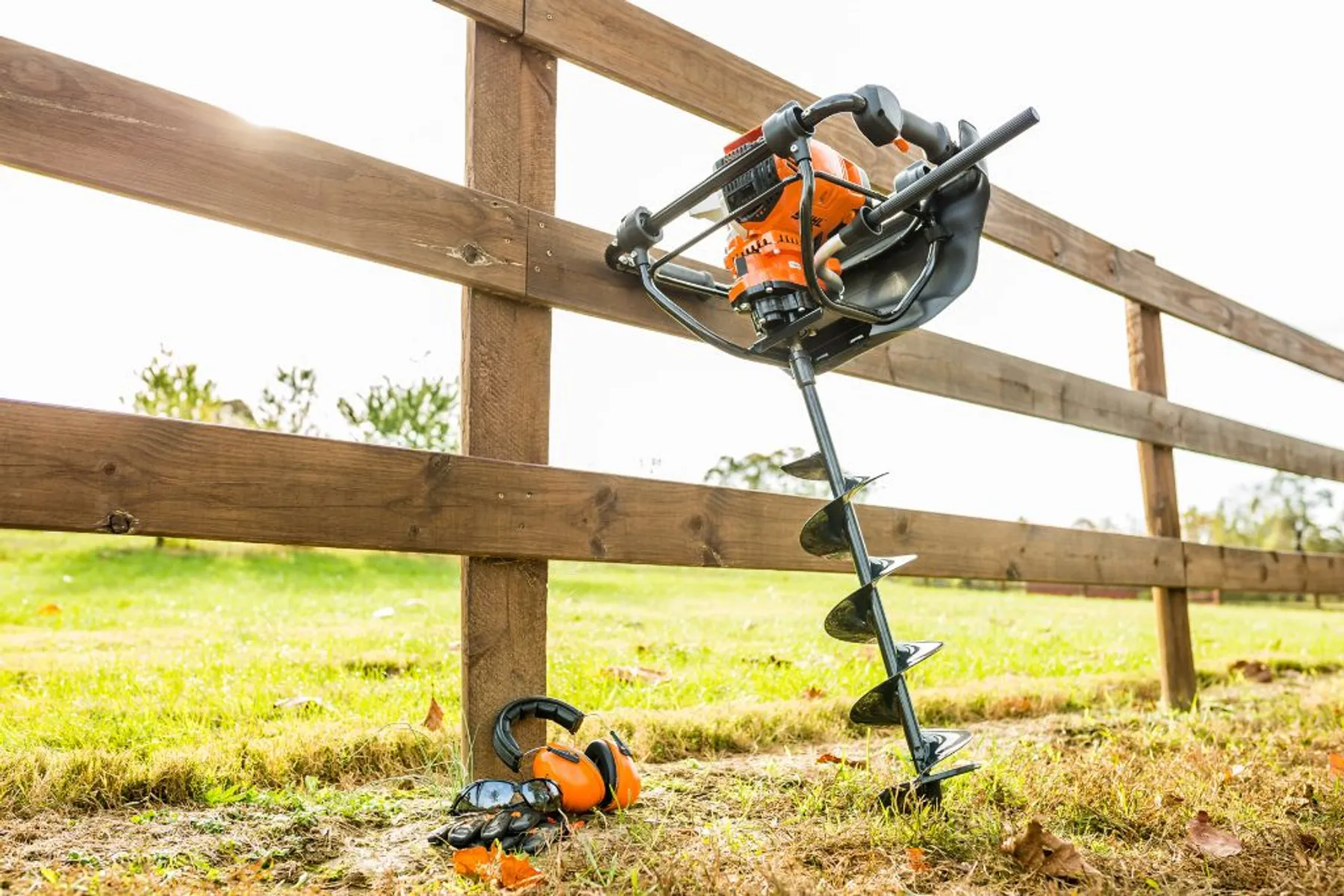 STIHL benzine grondboor Cover