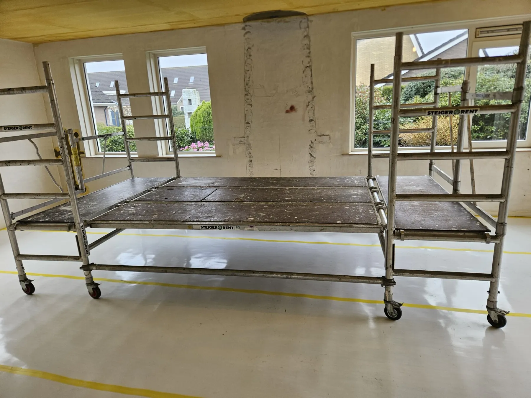 Mobiele (stukadoor) platformsteiger Cover